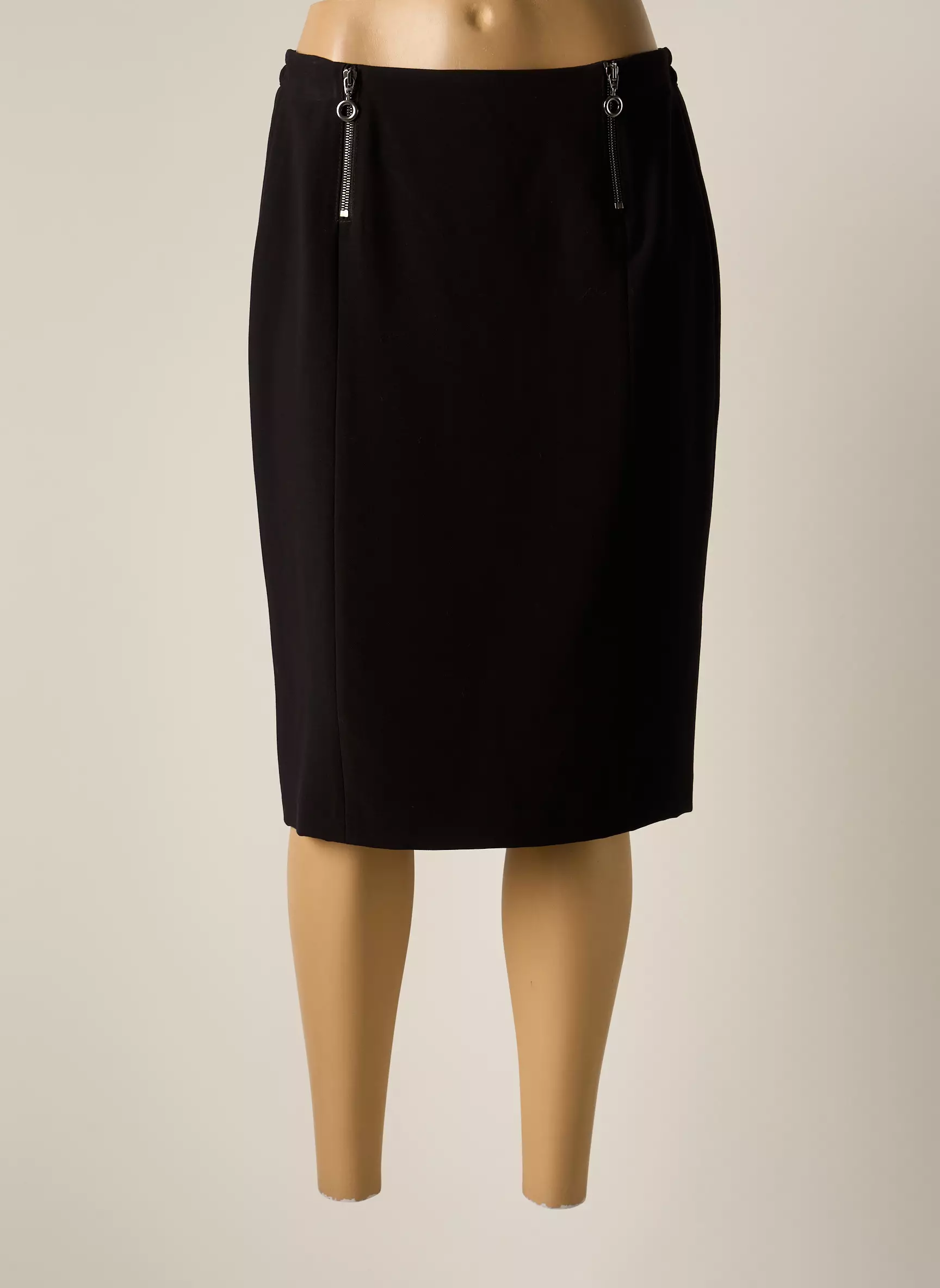 Jumfil Jupes Mi Longues Femme couleur noir