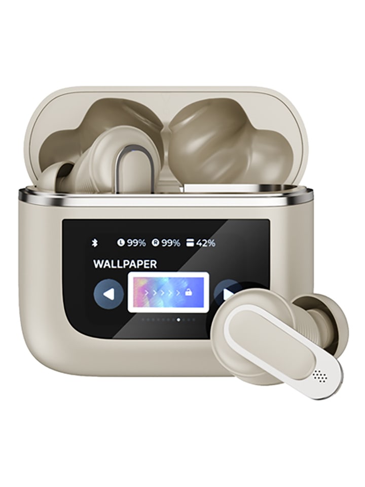 SWEET ACCESS Kabellose Bluetooth-In-Ear-Kopfhörer in Beige günstig kaufen onesize
