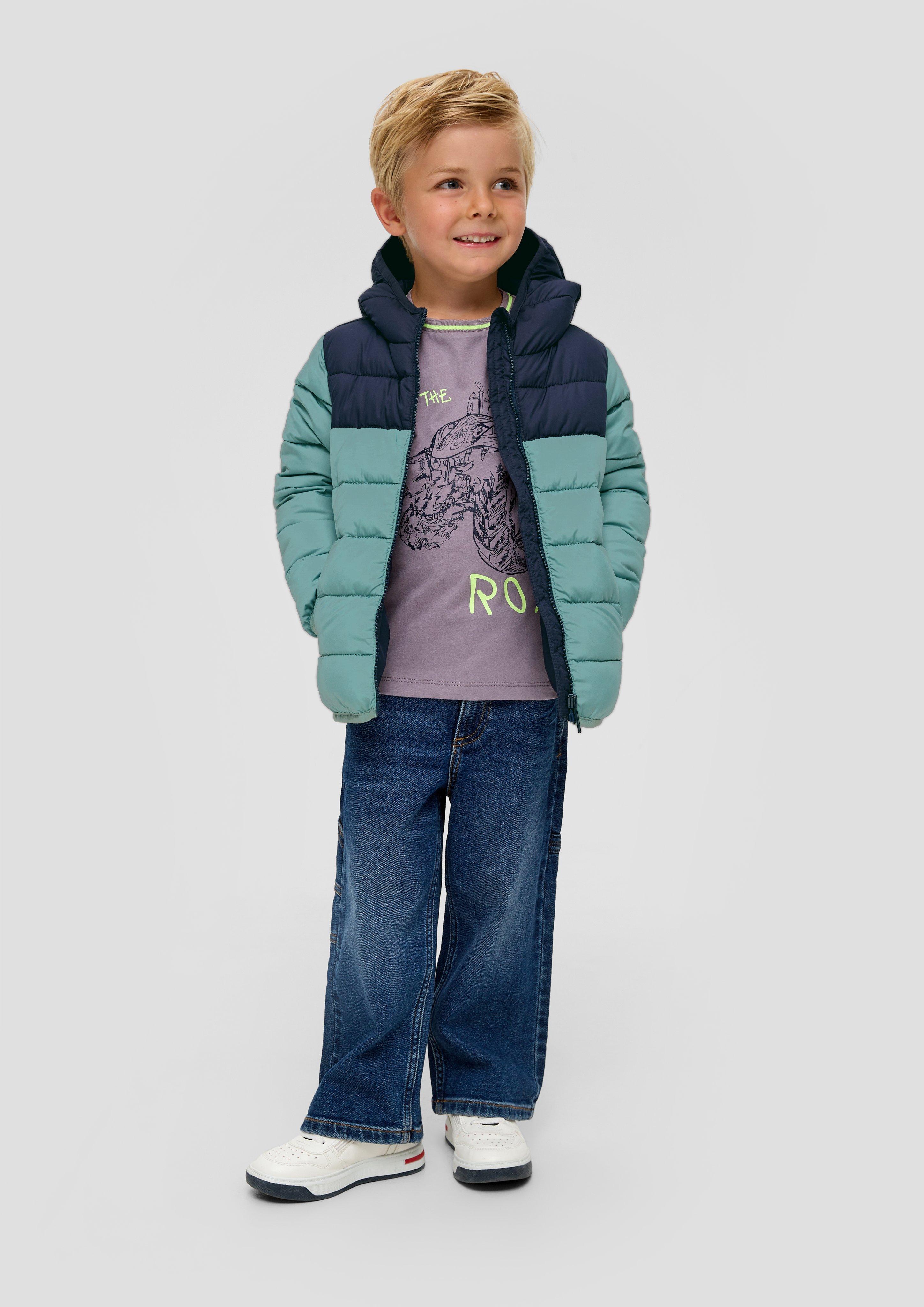 Gesteppte Jacke mit Kapuze  2140435-6554