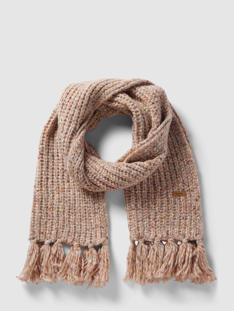 Schal mit Strukturmuster Modell 'Joye' in beige