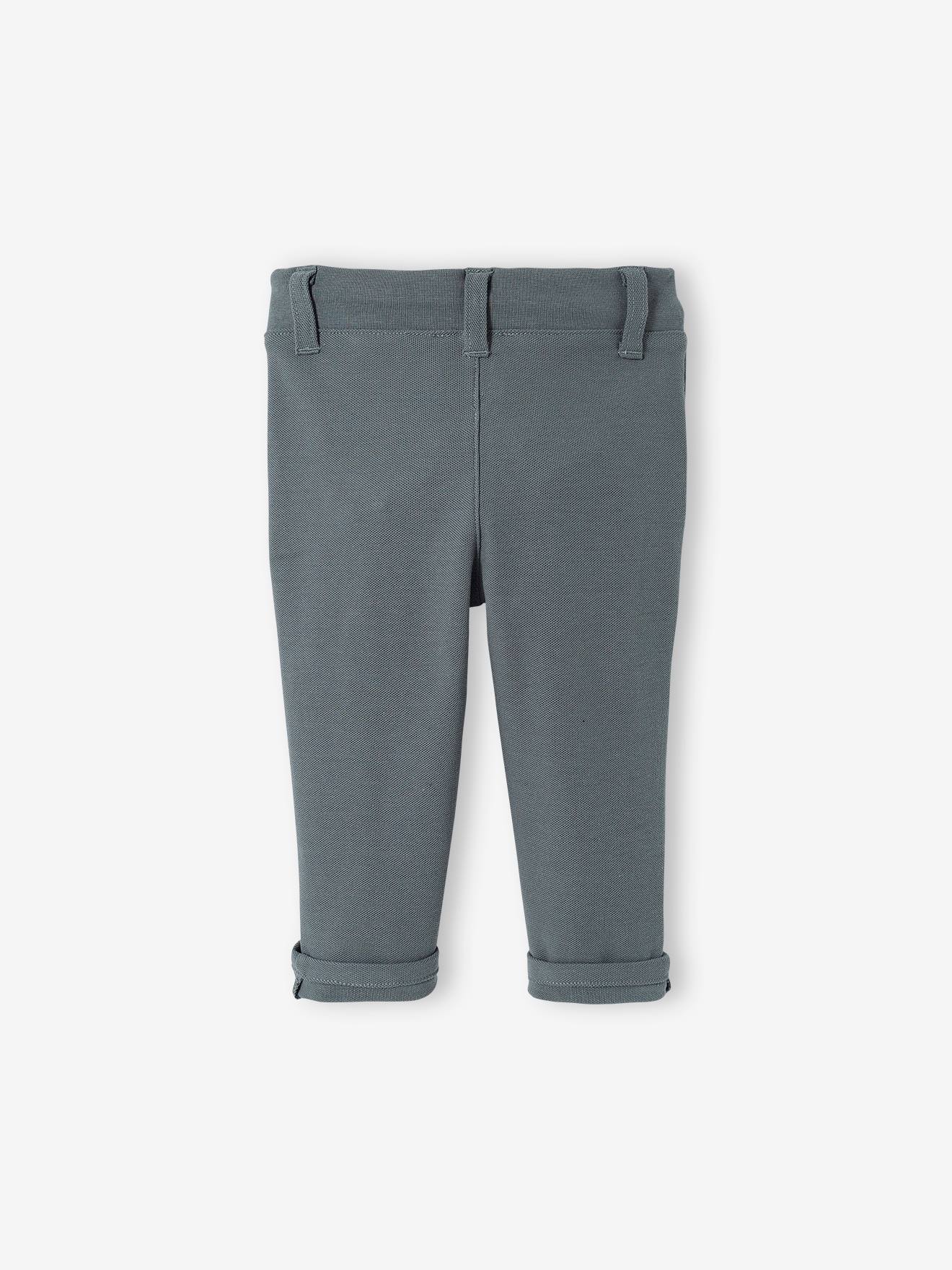 Pantalon bébé garçon vert foncé