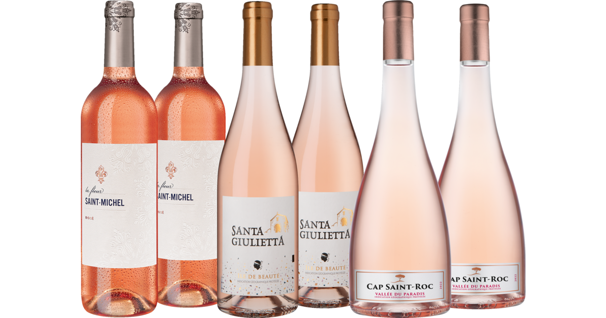 Probierpaket Frankreichs feine Rosés