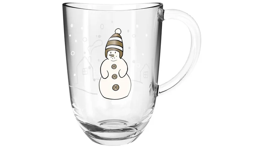 LEONARDO Tasse CANDELA Schneemann 380ml