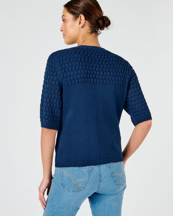 Boléro maille fantaisie