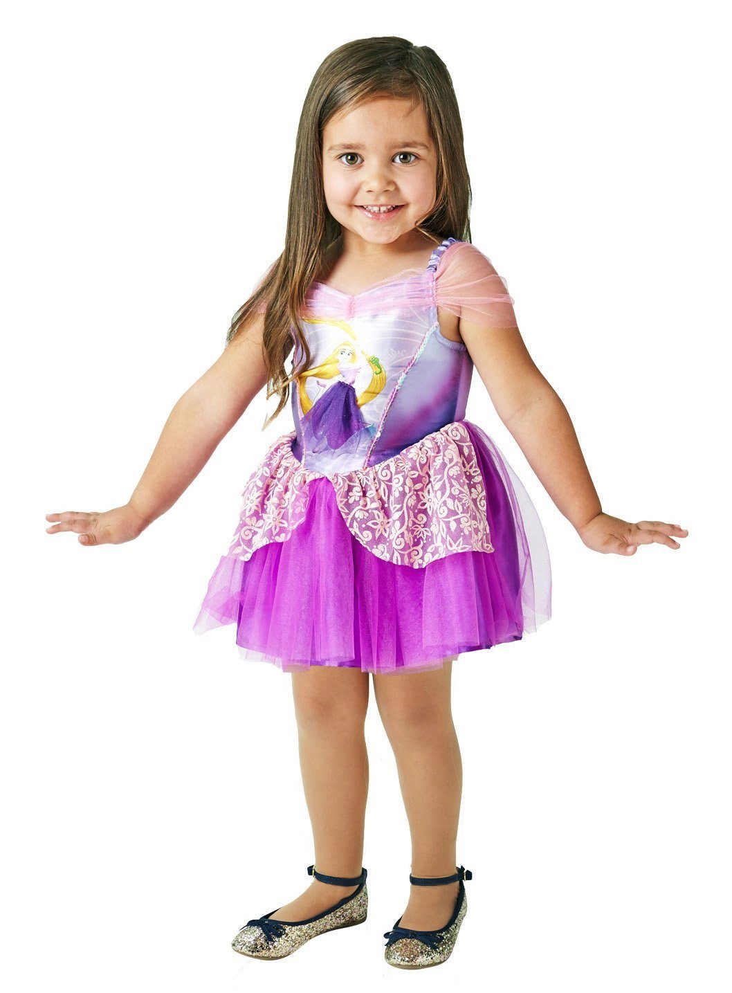 Rubie´s Kostüm  Prinzessin Rapunzel Ballerina Kinderkleid, Süßes Tutukleid für märchenhafte Ballerinas