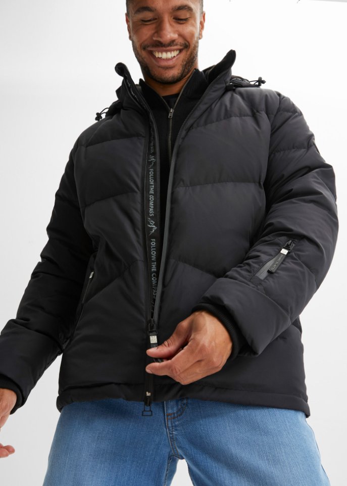Essential Daunenjacke mit recycelter Daume und isolierender Wärmetechnologie