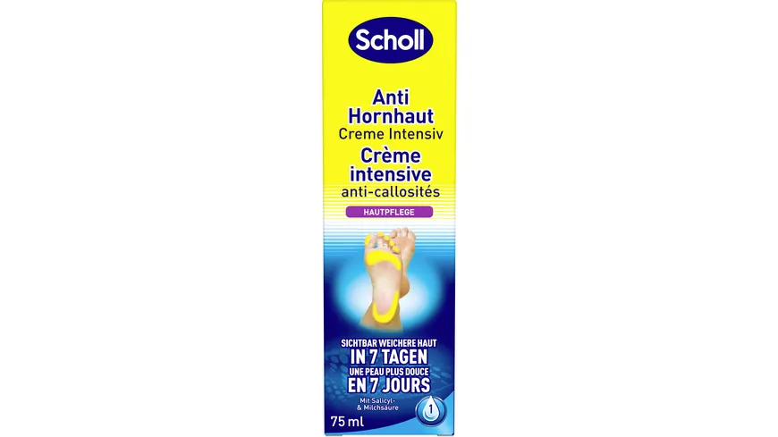 Scholl Anti-Hornhaut Creme Intensiv 75 ml