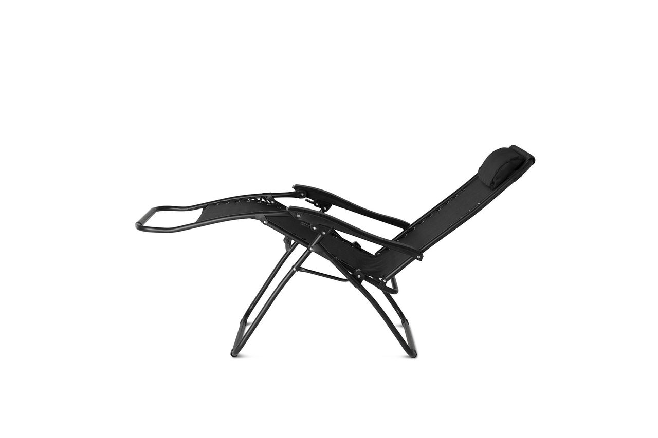 909 OUTDOOR Liegestuhl Anthrazit