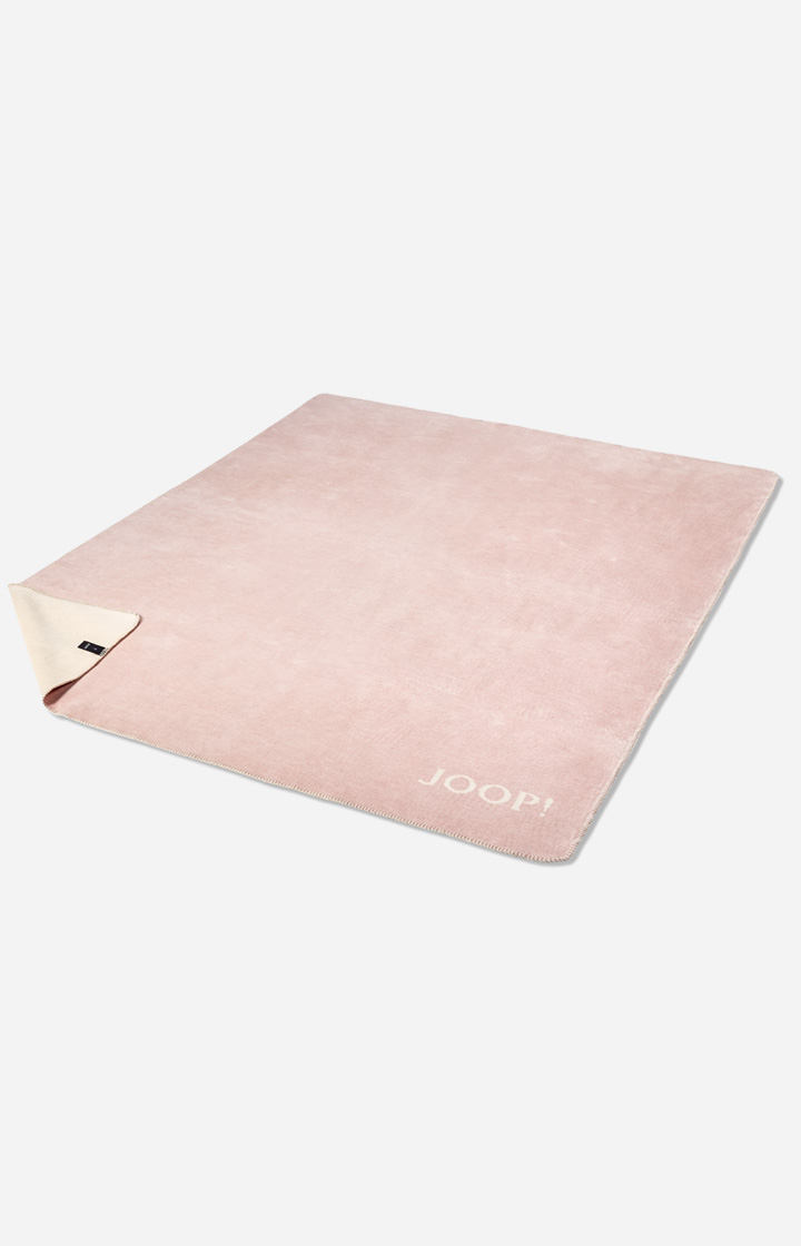Wohndecke JOOP! MELANGE-DOUBLEFACE in Nude-Creme
