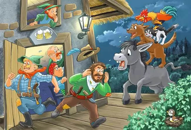 Kinderpuzzle ab 4 Jahren - Märchenstunde - 24 Teile