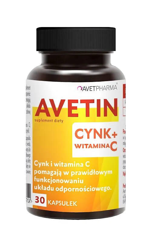 Avet cink + vitamin C 30 kapsula