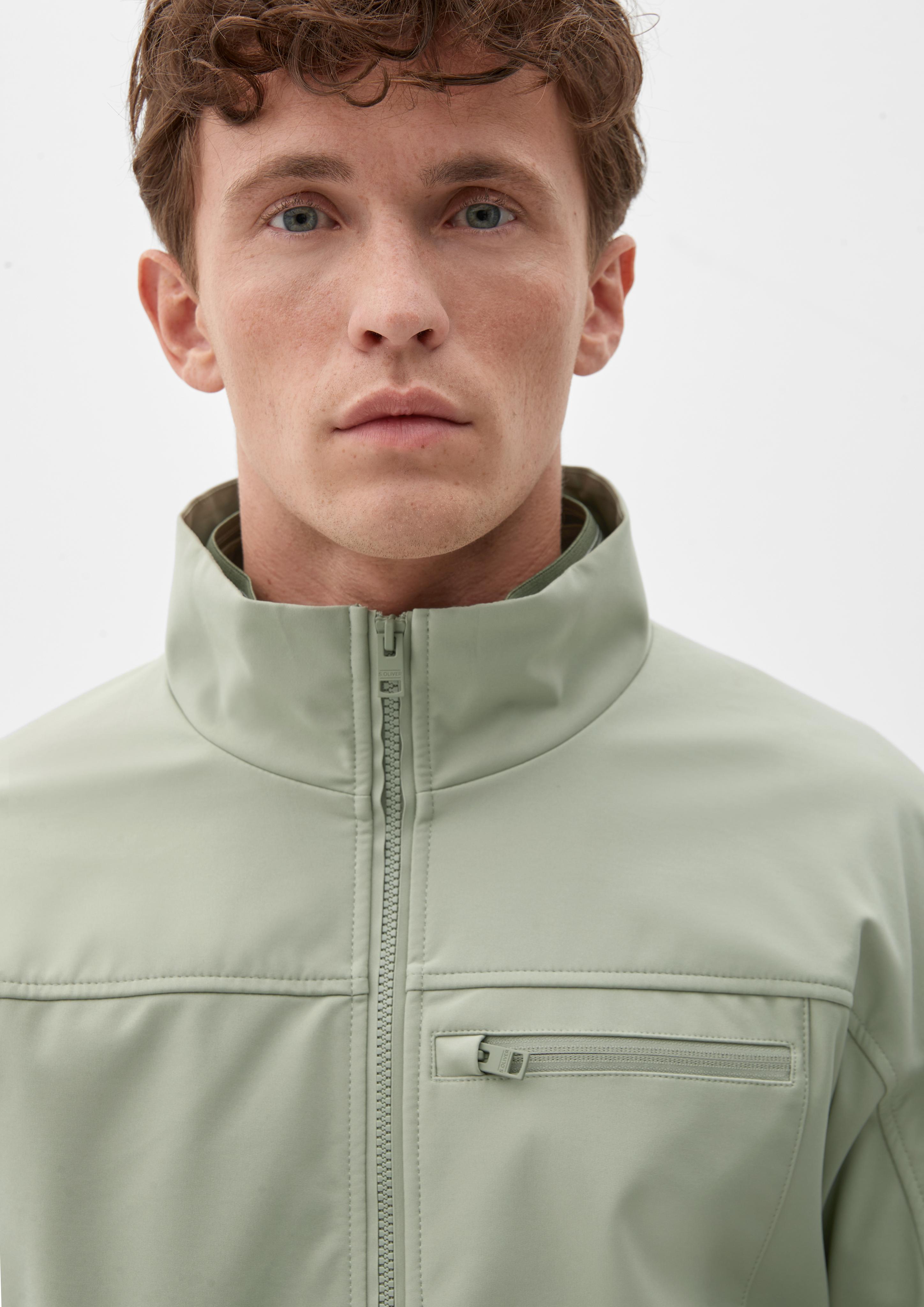 Softshell-Jacke mit Stehkragen  2125913-7802