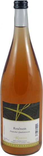 2022 Roséwein feinherb Bio 1,0 L - Privatkellerei Kümmerle