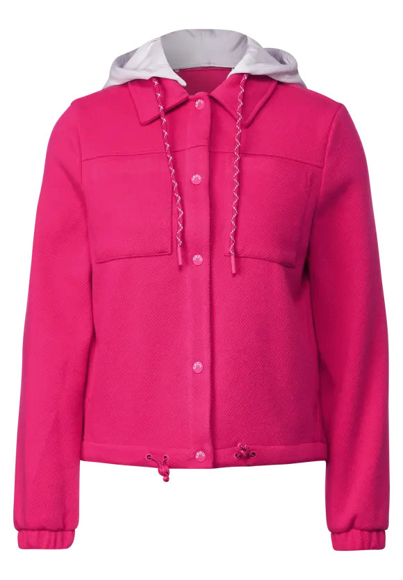 CECIL Overshirt mit Kapuze