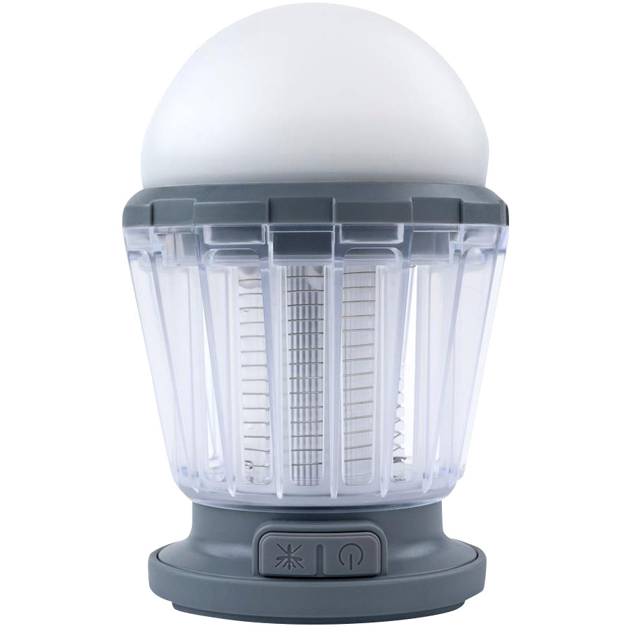 Dörr LED Solar Campinglampe Anti-Moskito (hellgrau)