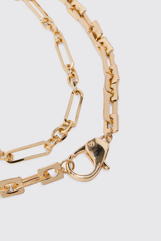 Clip Detail Chain Necklace