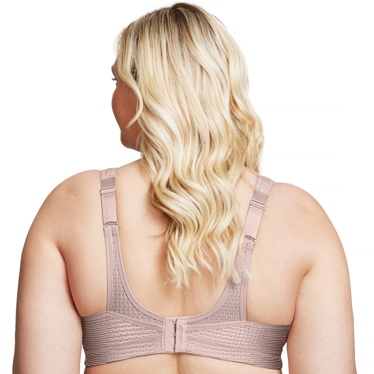 Sport-Bustier mit bestem Halt - Roségold