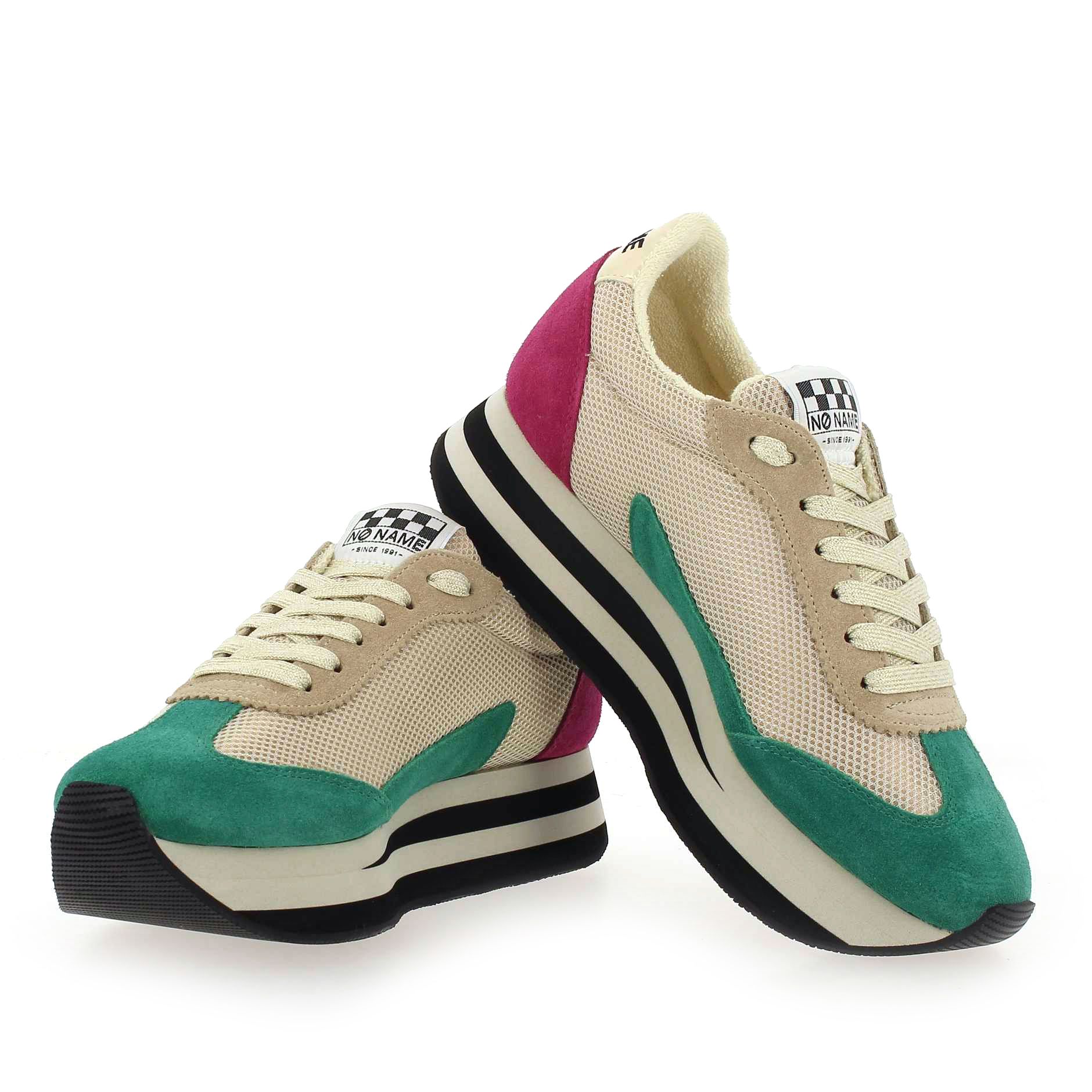 No Name  FLEX M JOGGER E24 - Vert Fuchsia