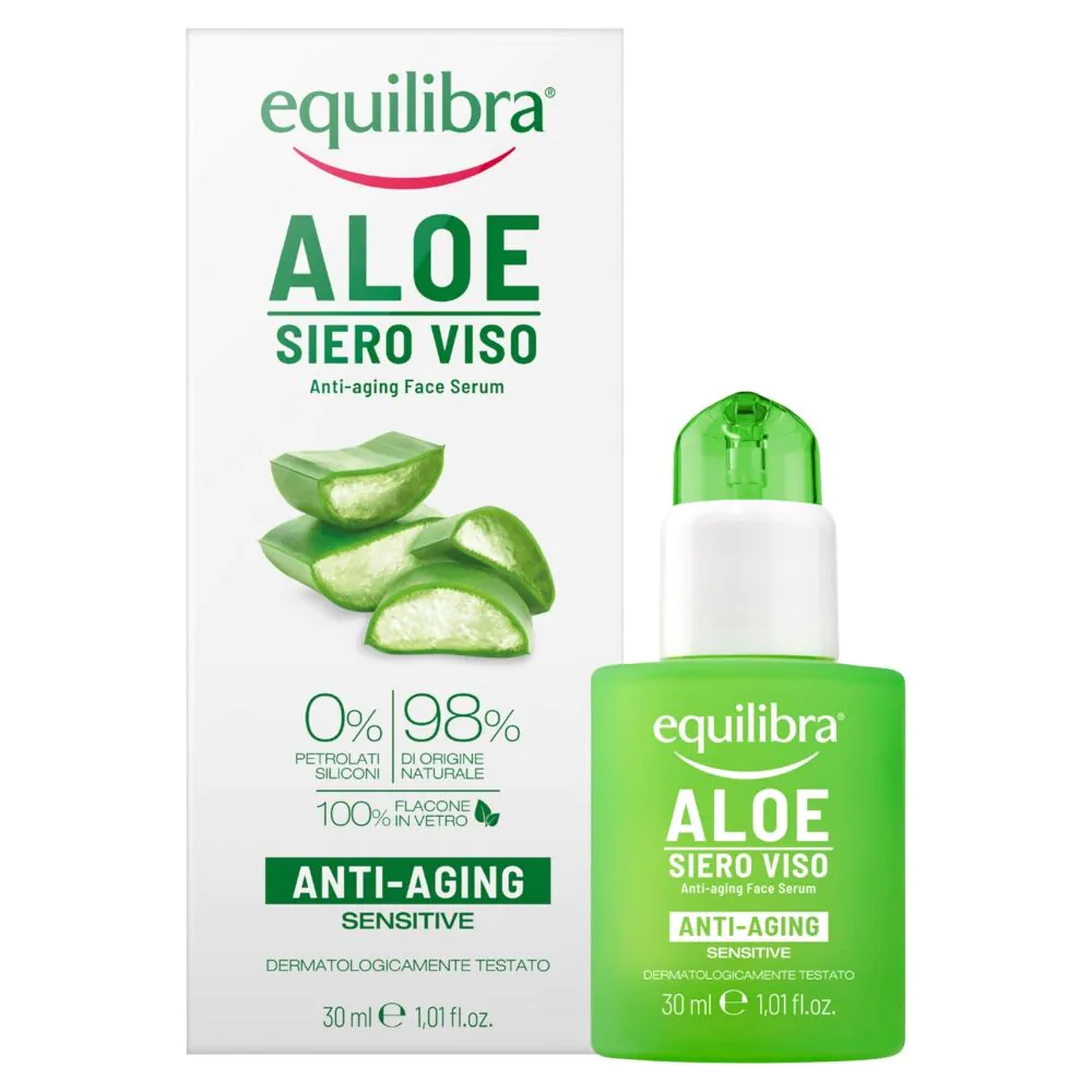 Equilibra Aloe serumas nuo senėjimo