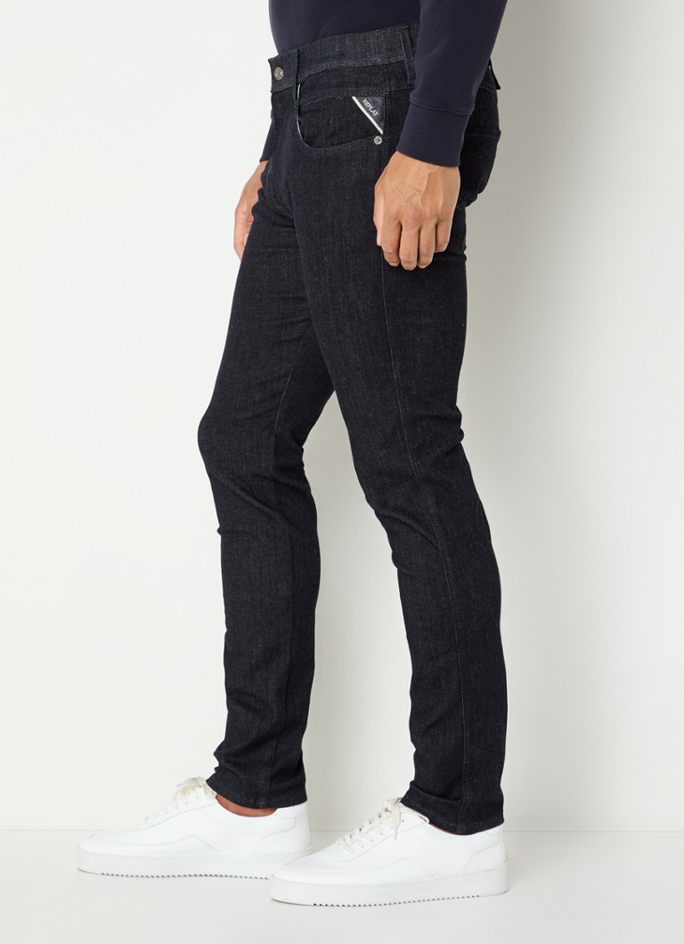 Džíny Replay Forever Dark Anbass slim fit s tmavým praním