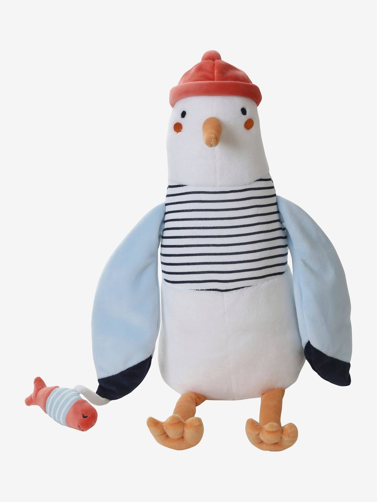 Peluche LEON SUR LE PONTON multicolore