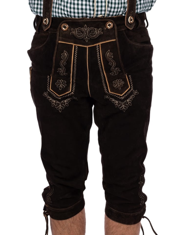 MADDOX Lederhose KORBINIAN-HT in hellbraun günstig kaufen