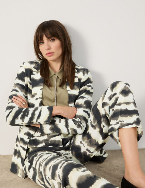 Eleganter Blazer mit ausgefallenem Muster