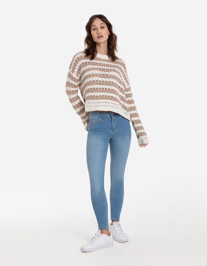 Strickpullover - Fledermausärmel