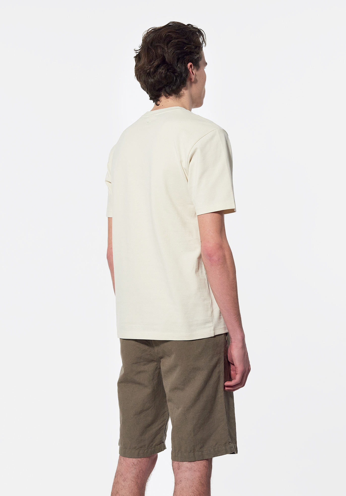 CARNO  T-shirt écru Homme en 100% coton bio