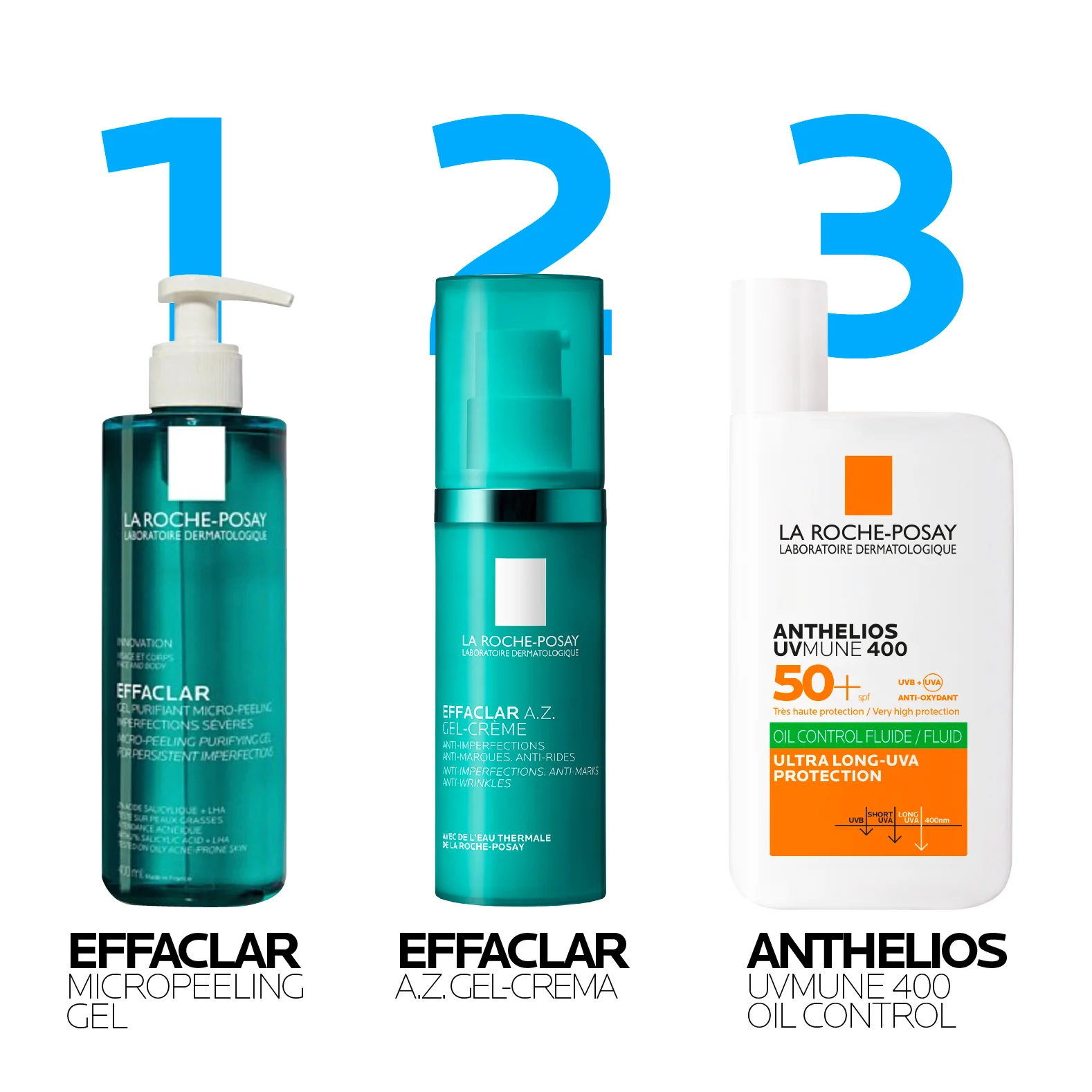 Effaclar A.Z. Gel-Crema con acido azelaico - Gel viso antimperfezioni