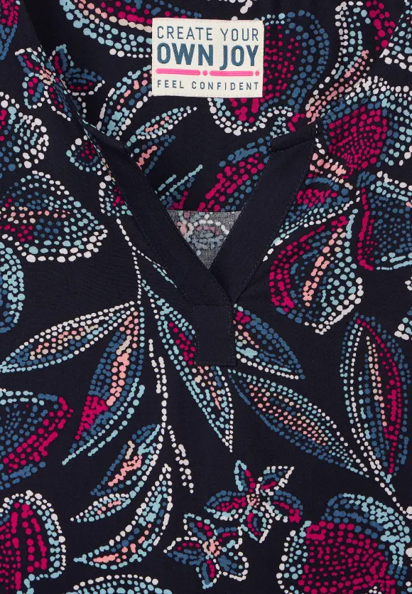 CECIL Bluse mit Multicolorprint