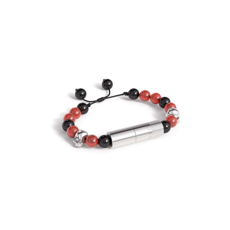 Les Fines Lames Punch Sangre Skull Bracelet - TU