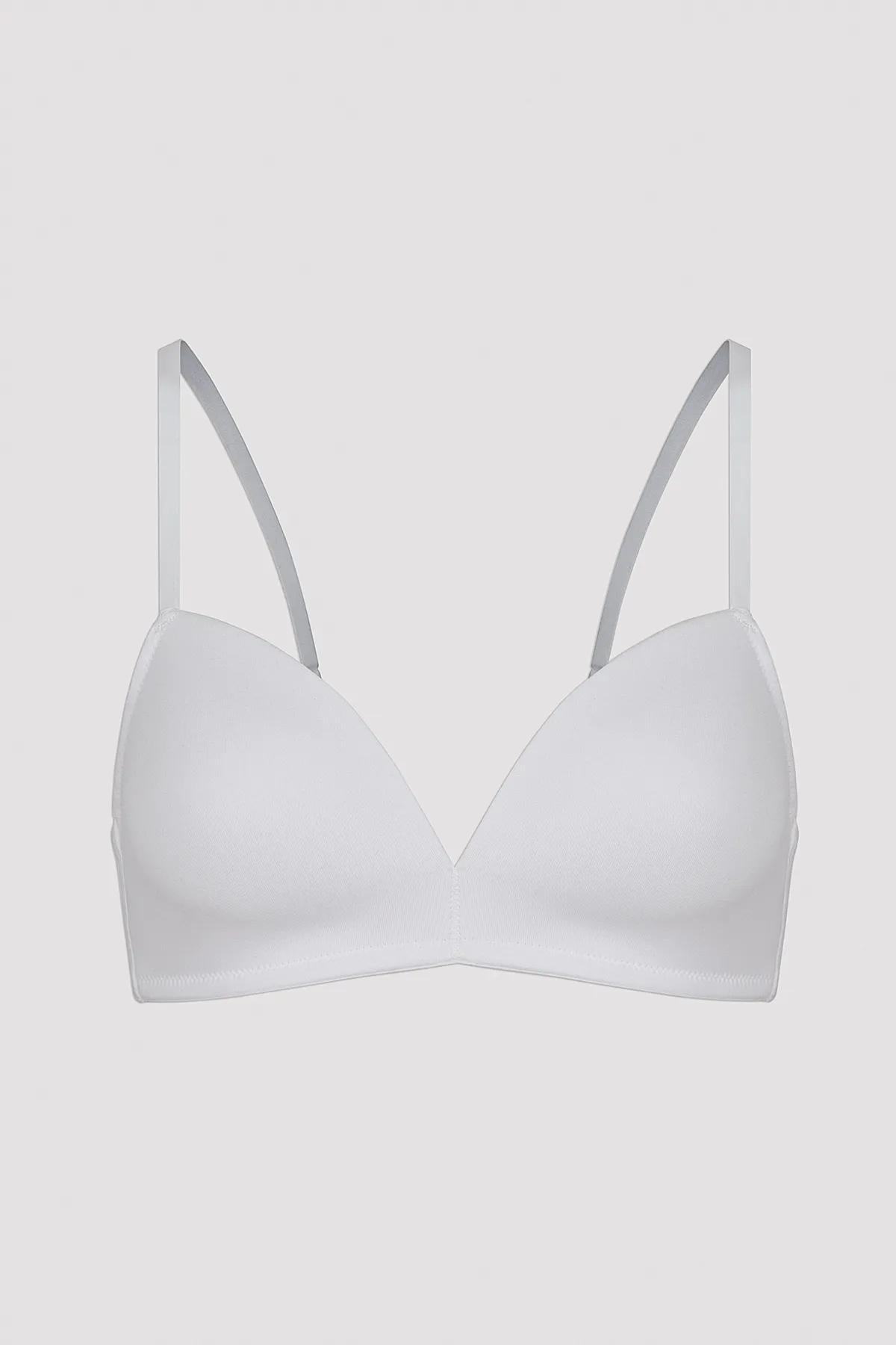 Penti  #neverwear Weißer, gemütlicher, bügelloser Baumwoll-BH