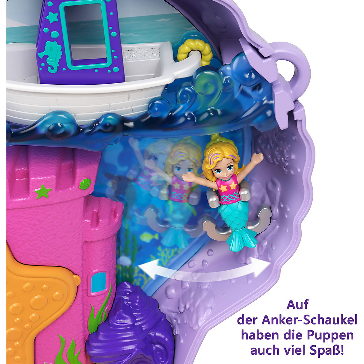 Polly Pocket Muschel-Tasche