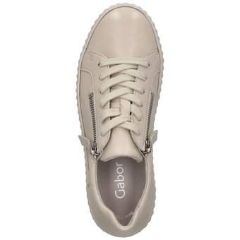 Gabor Plateau Sneaker in beige