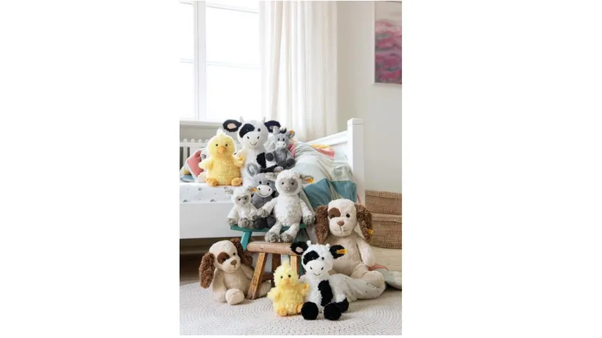 Steiff - 073946 Soft Cuddly Friends Lita Lamm, 20 cm