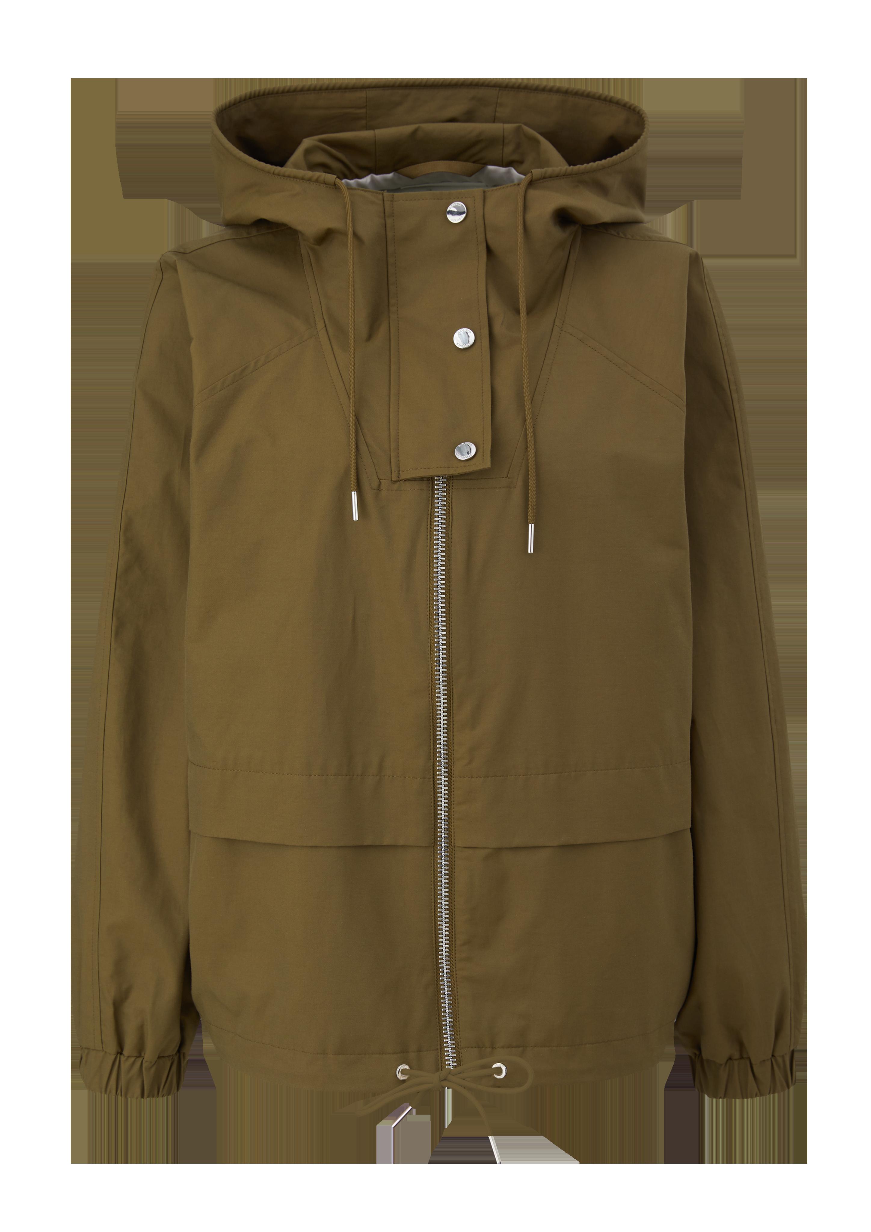 Kapuzenjacke aus Baumwollmix  2129005-7723