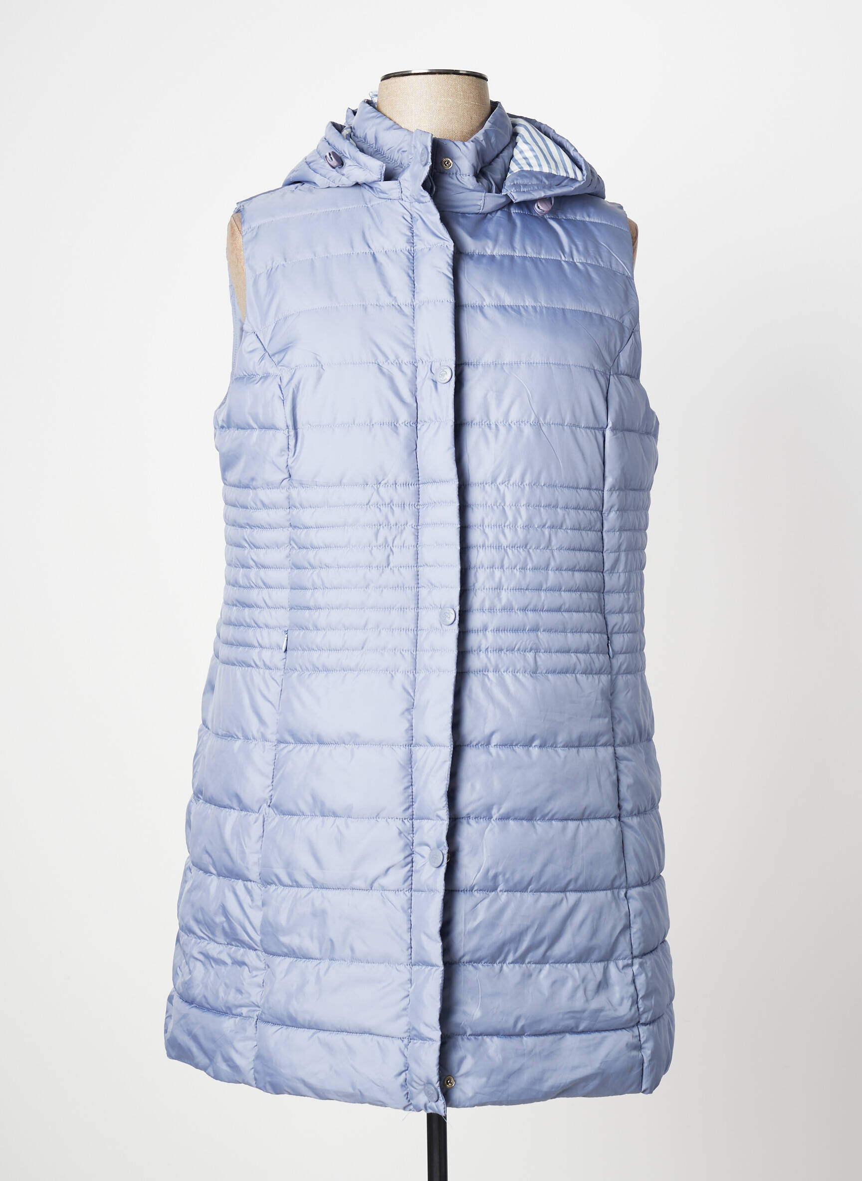 Saturne Doudounes Femme couleur bleu