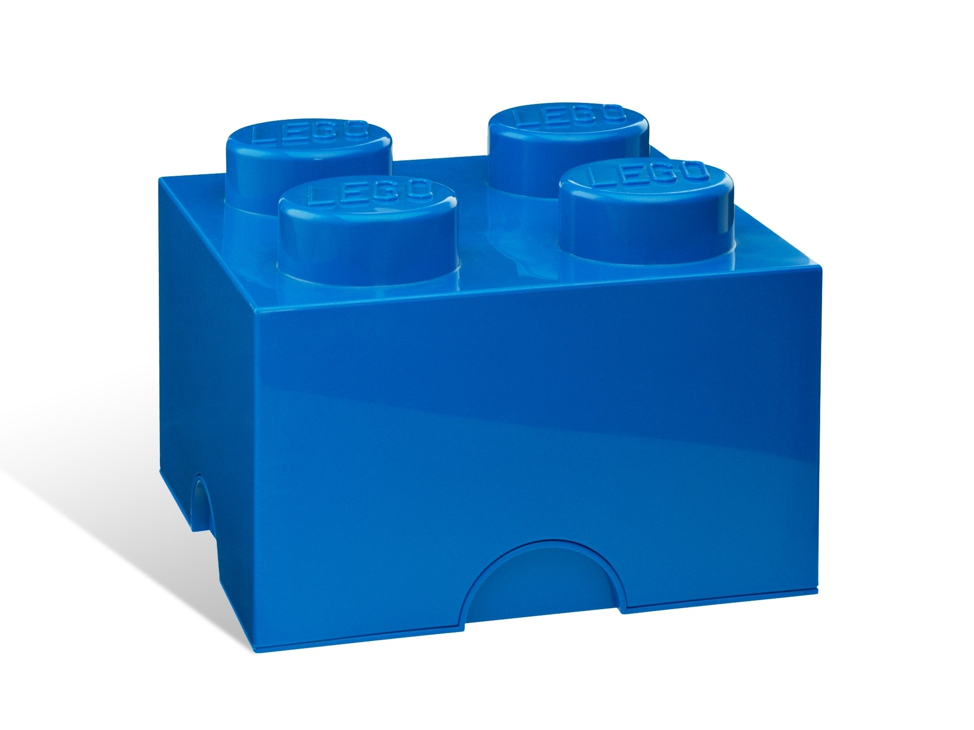 Aufbewahrungsstein mit 4 Noppen in Blau 5006969