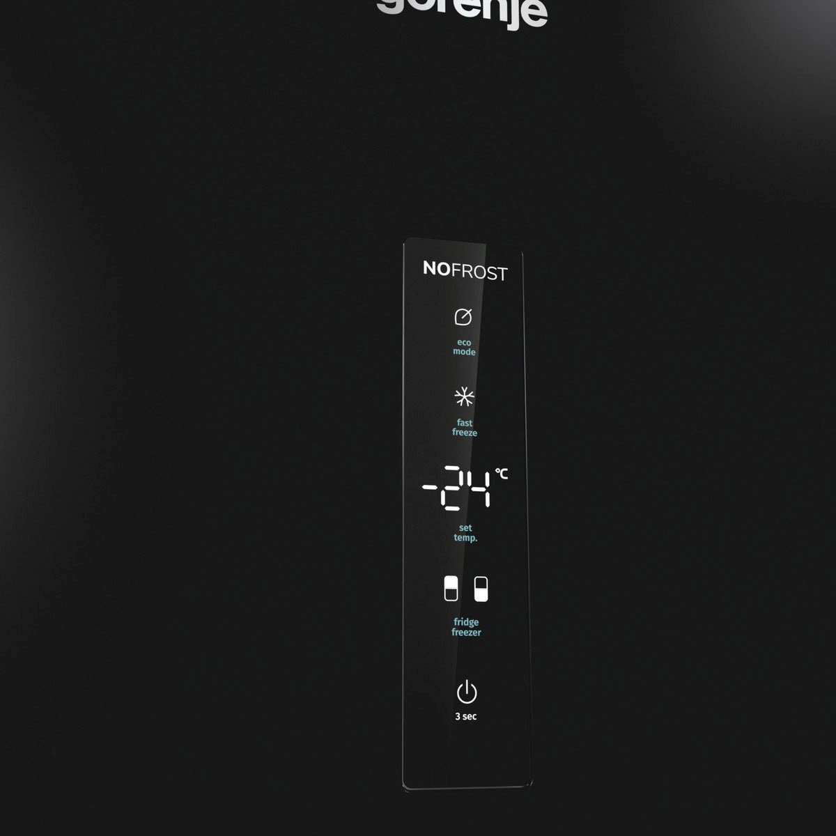 GORENJE Kühl-/Gefrierkombination NK 89B0 DBK, 200 cm hoch, 60 cm breit