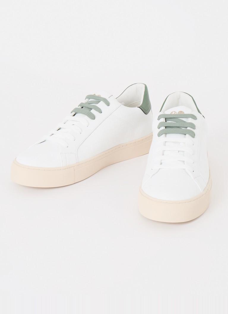Hide&Jack Essence Cloud leather sneaker with crocodile texture