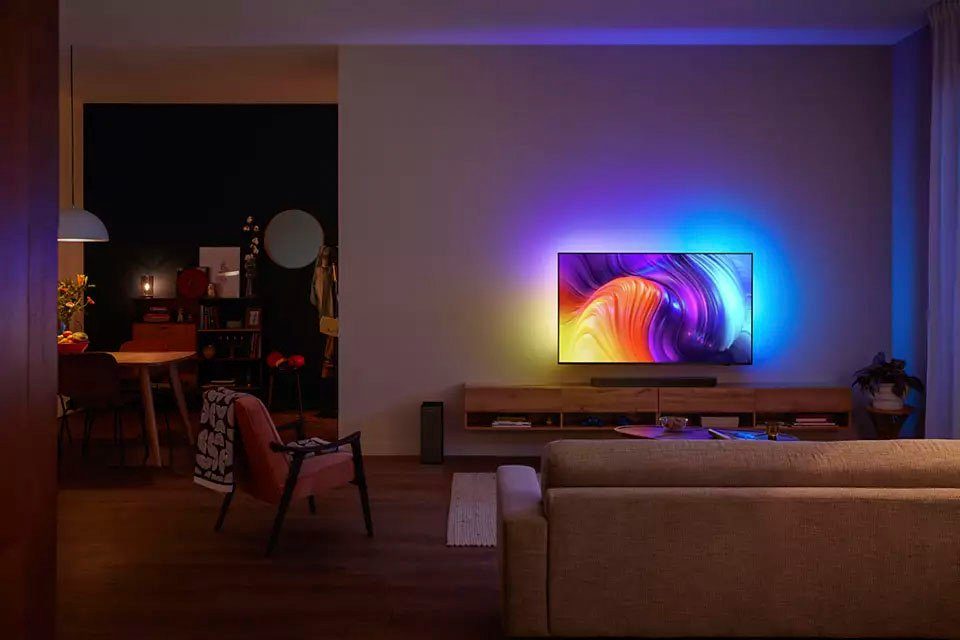 Philips TAB8507/10 3.1 Soundbar (Bluetooth, WLAN, 300 W, mit kabellosem Subwoofer)