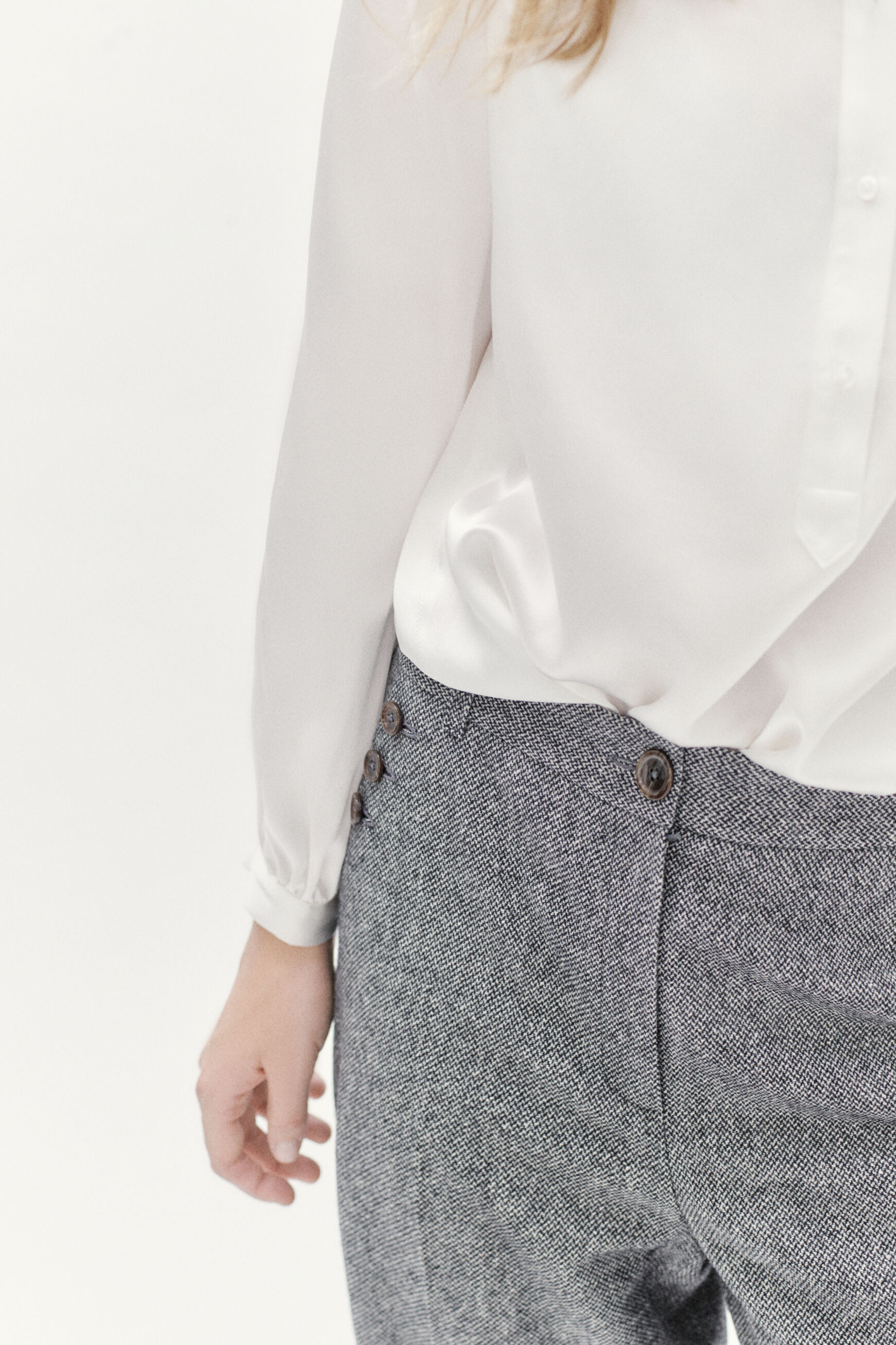 pantalon gavin gris fonce femme