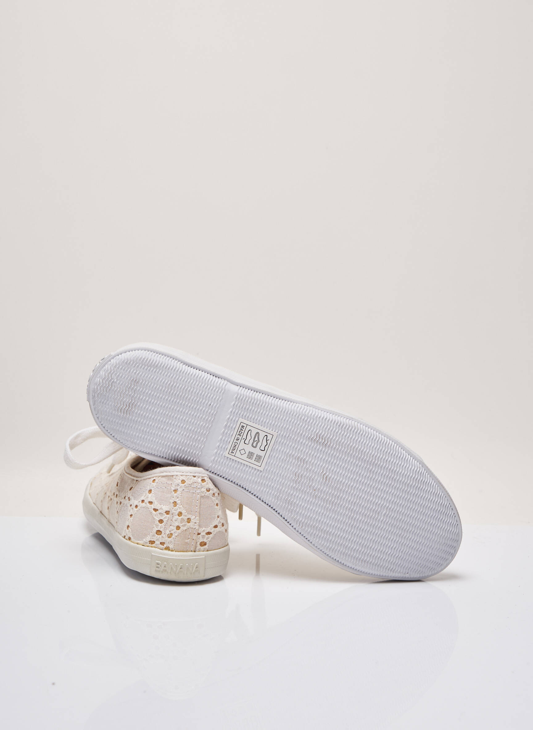 Banana Moon Baskets Femme couleur beige