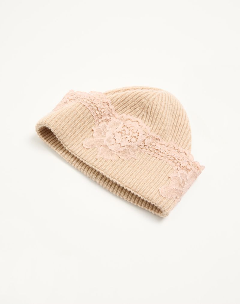 VLogo Signature Cashmere og Blonde Beanie Hat