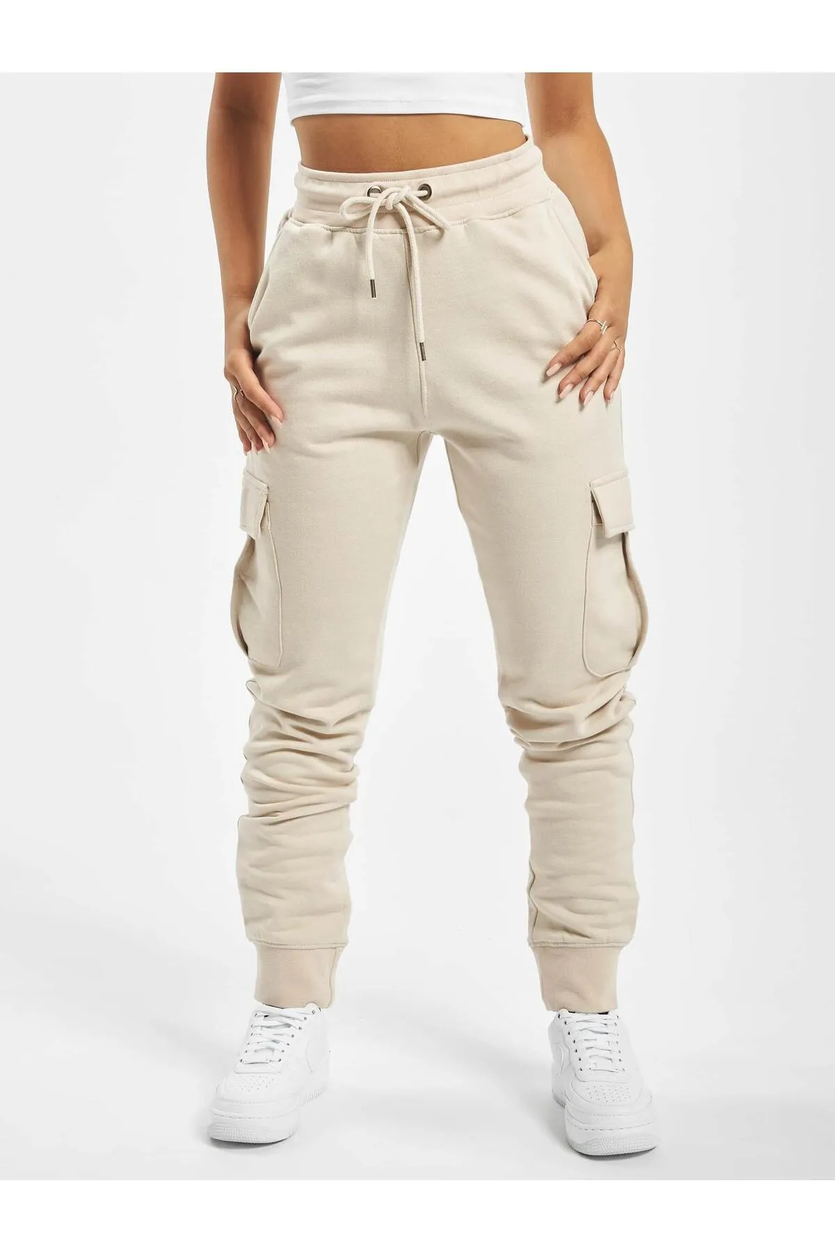 DEF  Jogginghose - Beige - Straight