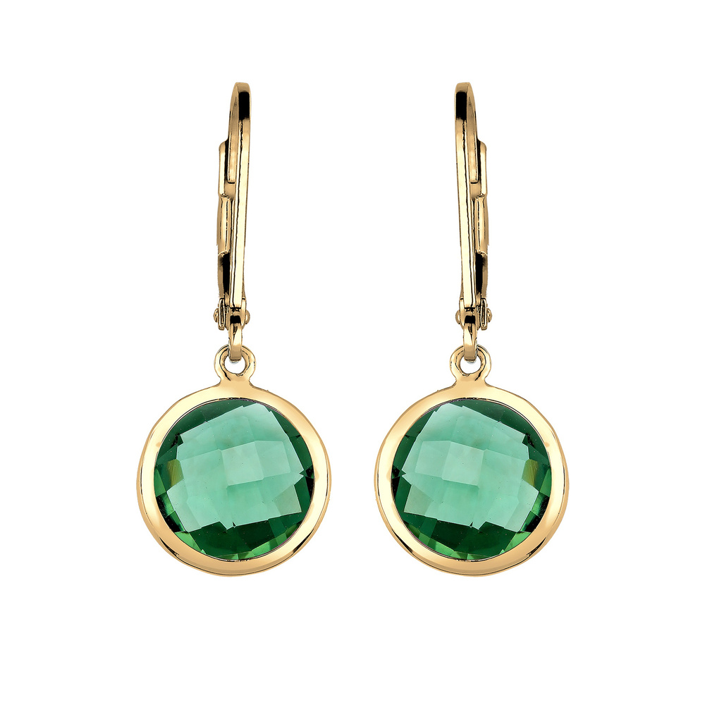 Elli PREMIUM Elli PREMIUM Boucles d'Oreilles Femmes Pendentif d'oreilles Stylé Élégant avec Qu Boucles d'oreilles