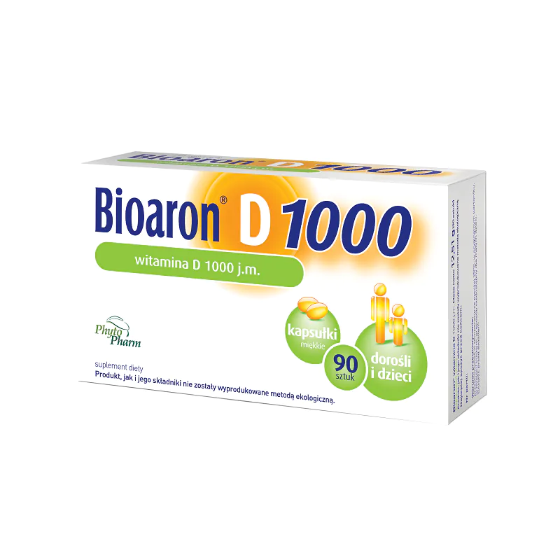 Biaron D, vitamin D 1000 IU, meke kapsule za djecu i odrasle