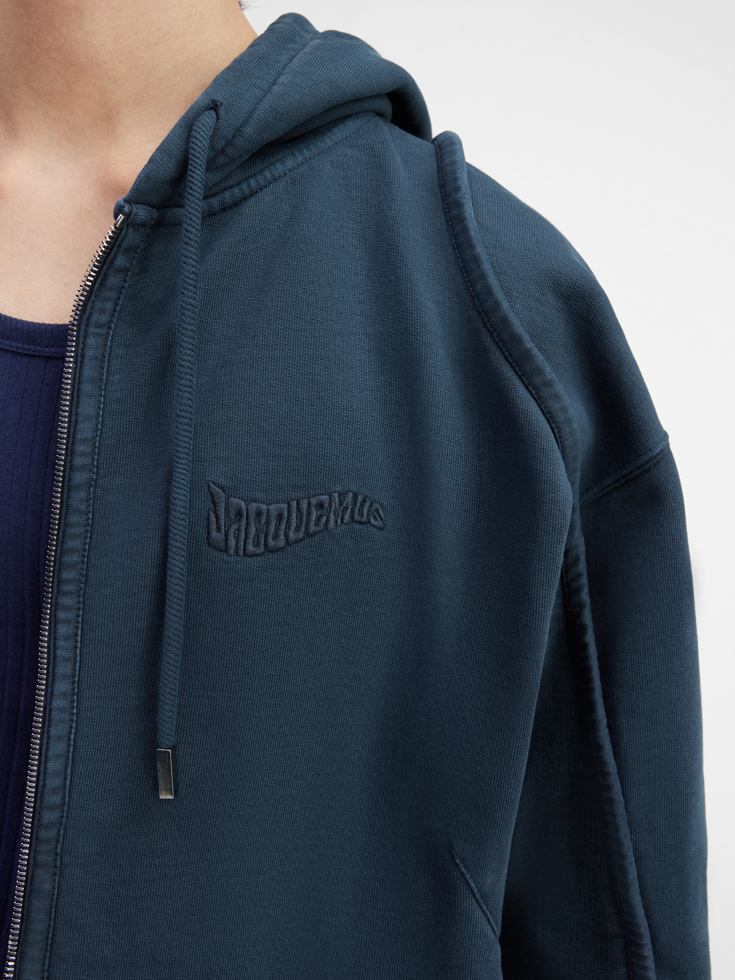 Le sweater Camargue zippé