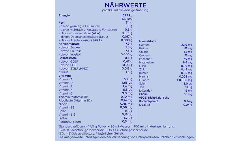 Aptamil Pronutra 3 Folgemilch 800 g